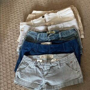 Hollister Shorts bundle x 5